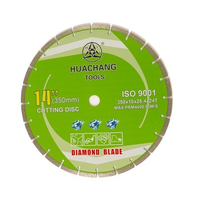 Taş Beton için 14 inç 10" Parçalı Elmas Bıçak
