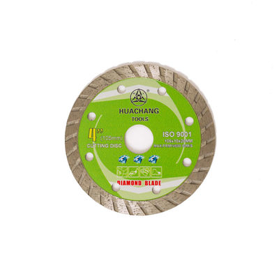 Genel Amaçlı, Seramik, Mermer ve Beton İçin Soğuk Pres 4 inç 105 * 1.8 / 1.2 * 10 * 8 * 20mm Turbo Elmas Bıçak
