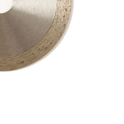 4.3 inç 110 × 1.2 / 1.8 × 10 × 20mm Soğuk Pres Sürekli Jant Elmas Bıçak Seramik, Uzun Kesme Ömrü ile Mermer