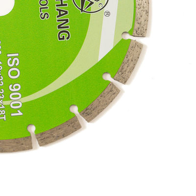 Soğuk Pres 230 × 1.8 / 2.6 × 10 × 22.23 × 18T Segmentli Elmas Bıçak Seramik, Fayans, Granit için Kuru Kesme Porselen Kesme Diski