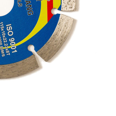 Yüksek Kaliteli 4.5 inç 115 × 10 × 22.23 × 8 T Öğütücü Elmas Fayans Kesme Bıçağı Için Beton Kesme Tekerleği
