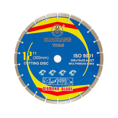 Yüksek Kaliteli 300 × 10 × 25.4 × 22T Öğütücü Için Beton Kesme Tekerleği 300mm Elmas Fayans Kesme Bıçağı