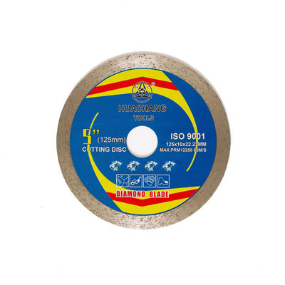 4" 5 inç elmas bıçak, ıslak karo testeresi için 125x22.23mm