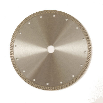 Genel Amaçlı, Seramik, Mermer ve Beton İçin Soğuk Pres 7 inç 180 × 1.6 / 2.6 × 10 × 22.23mm Turbo Elmas Bıçak