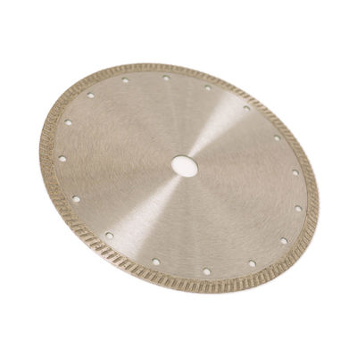 Genel Amaçlı, Seramik, Mermer ve Beton İçin Soğuk Pres 7 inç 180 × 1.6 / 2.6 × 10 × 22.23mm Turbo Elmas Bıçak