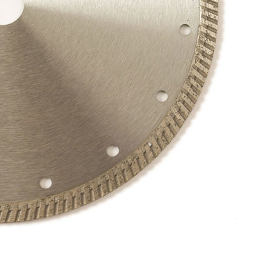 Genel Amaçlı, Seramik, Mermer ve Beton İçin Soğuk Pres 7 inç 180 × 1.6 / 2.6 × 10 × 22.23mm Turbo Elmas Bıçak