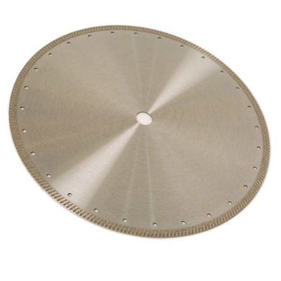 Genel Amaçlı, Seramik, Mermer ve Beton için Turbo Elmas Bıçak Soğuk Pres 16 inç '400 × 2.6 / 3.5 × 10 × 25.4mm