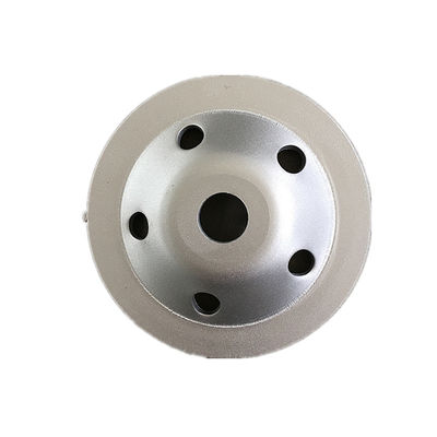 Sıcak pres 4 inç 105 × 4.5 × 20 × 22.23mm Sinterlenmiş 105mm Elmas Beton, Taş İçin Sürekli Turbo Taşlama Kabı Çarkı
