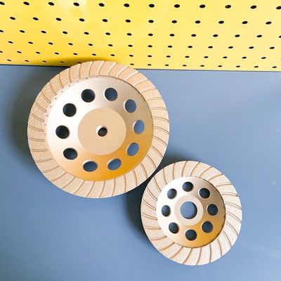 HuaChang Aracı 6 inç Sinterlenmiş 150mm Elmas Sürekli Turbo Taşlama Fincan Tekerlek Beton, Taş, Yapı Malzemeleri