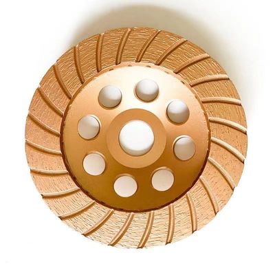 Beton, Taş İçin Yüksek Kalite 7 inç 180 × 4.5 × 20 × 22.23mm Elmas Sürekli Turbo Taşlama Fincan Çarkı