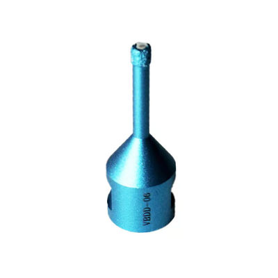 Uzun Ömürlü Granit Vakum Lehimli Elmas Bit Matkap için 12 × 8 × M14 × 60MM Elmas Matkap Ucu