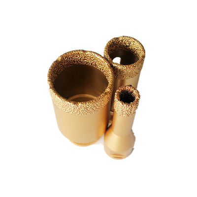 Yüksek Kalite 25 × 8 × M14 × 60 MM HUACHANG Elmas Matkap Ucu Granit Için Vakum Lehimli Elmas Bit Matkap Uzun Ömürlü