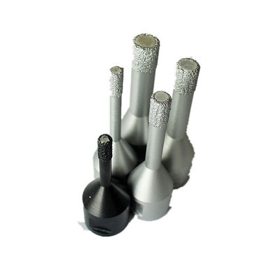 14 × 10 × 60 × M14 Porselen Ganit Karo Cam Seramik Mermer Matkap Uçları İçin Yüksek Kalitede Kuru Elmas Çekirdekli Matkap Uçları