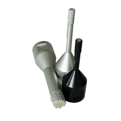 14 × 10 × 60 × M14 Porselen Ganit Karo Cam Seramik Mermer Matkap Uçları İçin Yüksek Kalitede Kuru Elmas Çekirdekli Matkap Uçları