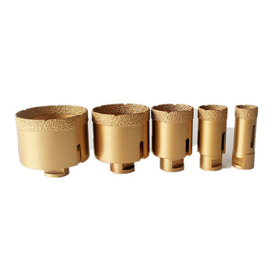 Kaya 25x15x60xM14 için 16mm 15mm Elmas Çekirdekli Matkap Uçları
