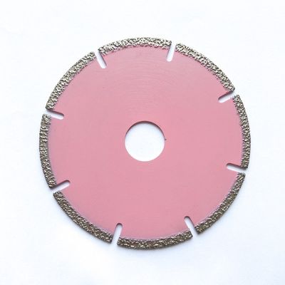 4.5 inç 115 × 1.4/2.2 × 5 × 22.23 × 9T Yüksek Kaliteli Vakum Lehimli Elmas Taşlama Kesme Diski Taş Seramik Plastik Mermer