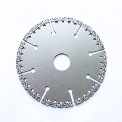 4.5 inç 115 × 1.4/2.4 × 8 × 9T × 22.23 Vakum Lehimli Elmas Taşlama Kesme Diski Yüksek Kalite Taş Seramik Plastik Mermer