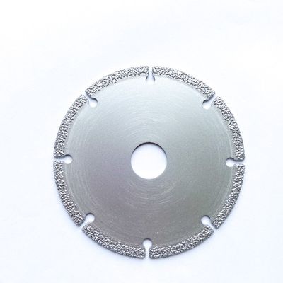 4.5 inç 115 × 1.4/2.2 × 5 × 22.23 × 9T Yüksek Kaliteli Vakum Lehimli Elmas Taşlama Kesme Diski Taş Seramik Plastik Mermer