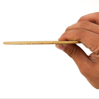 125 × 1.4/2.2 × 10 × 22.23mm Vakum Lehimli Elmas Testere Bıçağı Dökme Demir Mermer Metal Paslanmaz Çelik Yangın Acil Durumunu Kesmek İçin