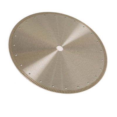 Granit Mermer Beton İçin Yüksek Kaliteli Soğuk Preslenmiş 16 inç 400 × 2.6 / 3.5 × 10 × 25.4mm Elmas Turbo Bıçak