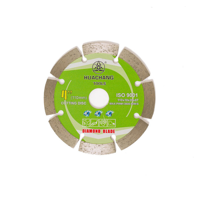 Uzun Ömürlü Genel Amaçlı Soğuk Pres 4.3 inç 110×1.2/1.8×10×20×8T yüksek kaliteli Parçalı Elmas Bıçak