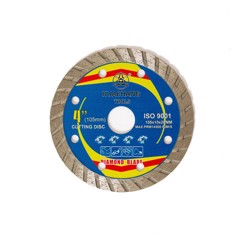 4 inç 105 × 1.2 / 2.0 × 10 × 20mm Uzun Kesme Ömrü ile Yüksek Kaliteli Sıcak Pres Porselen Elmas Bıçak