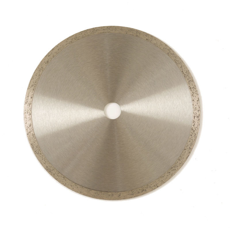 Uzun Ömürlü Seramik İçin Soğuk Pres 9 inç 230 × 1.8 / 2.6 × 10 × 22.23mm Sürekli Jant Elmas Bıçak