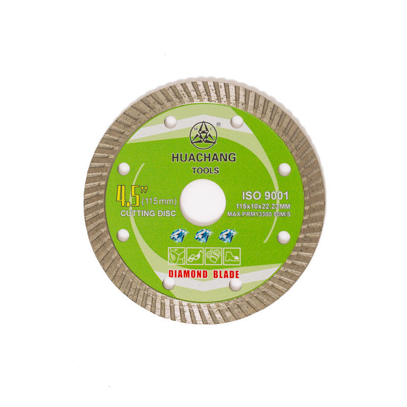 Turbo Elmas Bıçak Soğuk Pres 4.5inç '115×1.2/2.0×10×22.23mm Genel Amaçlı, Seramik, Mermer İçin Yüksek Kalite