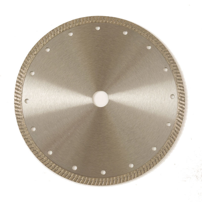 350mm Elmas Beton Bıçak 25mm Delikli Turbo Testere Bıçağı Granit 14 İnç Taş Kesme Bıçağı