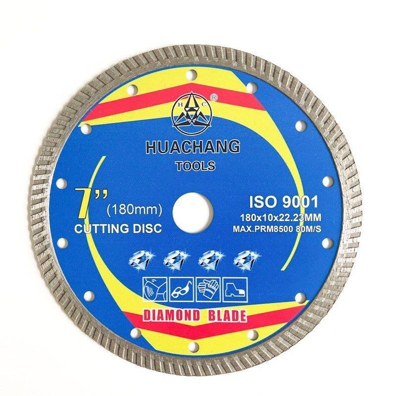 Açı Öğütücü 22.23mm Boree için 6 İnç 180mm Elmas Bıçak Yüksek Kaliteli Porselen Kesme Diski