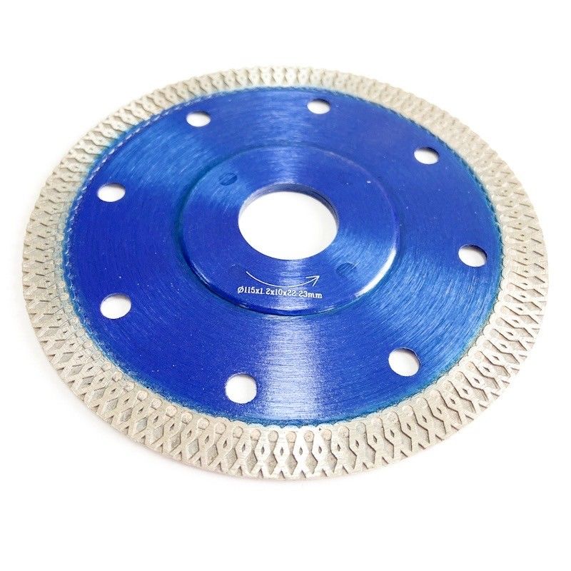 HUACHANG Sıcak Pres 5 inç 125x0.8/1.2x10x22.23mm Mavi Dairesel Elmas Testere Bıçağı Genel Amaçlı, Seramik, Tuğla