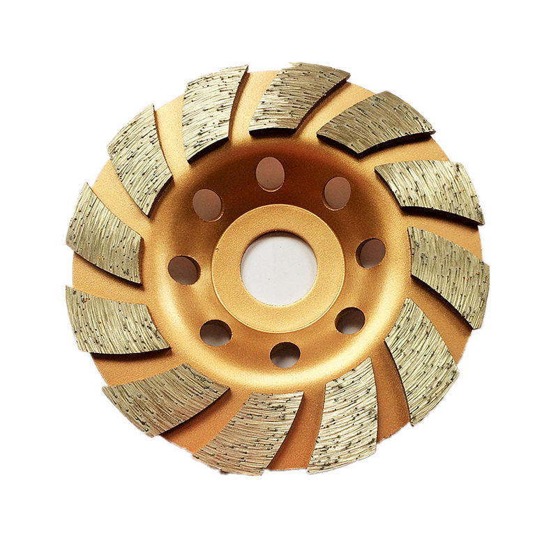 4-1 / 2 Çift Sıralı Segmentli Elmas Çanak Tekerlek 4.5 İnç 115mm