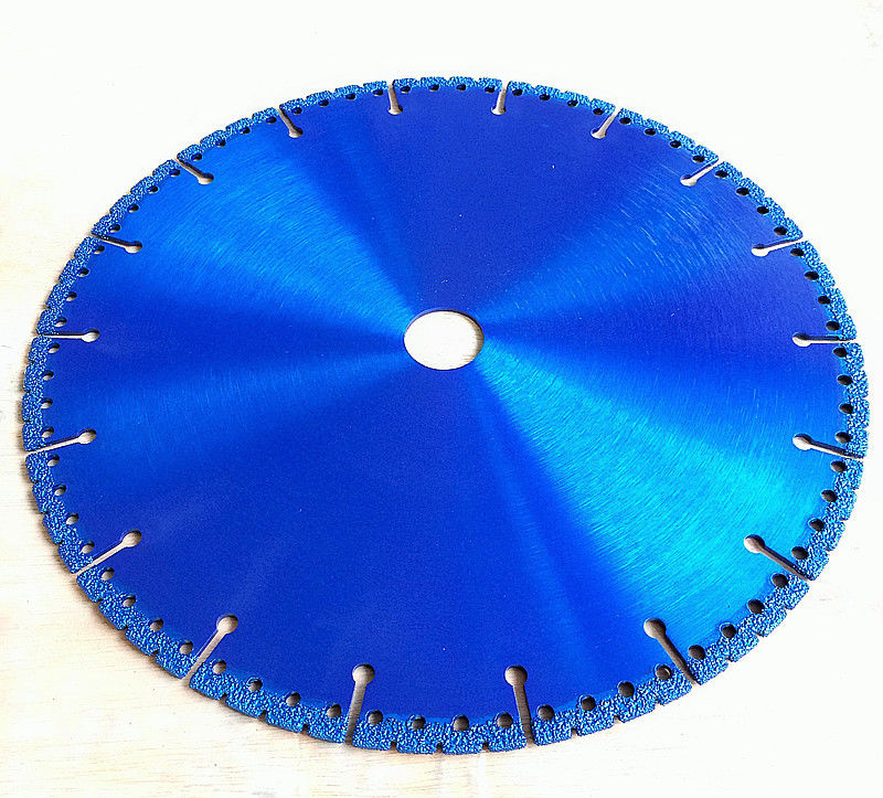 İyi Görünüm 9 inç 230 × 1.8/2.7 × 8 × 18T × 22.23 Taş Seramik Plastik Mermer için Vakum Lehimli Elmas Taşlama Kesme Diski