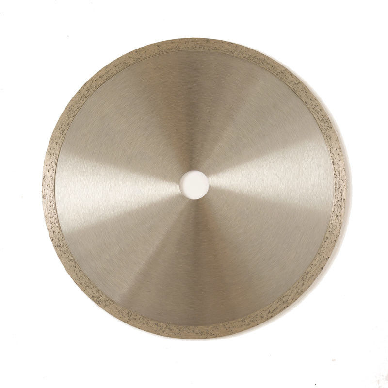 Uzun Ömürlü Seramik İçin Soğuk Pres 9 inç '230 × 1.8 / 2.6 × 10 × 22.23mm Sürekli Jant Elmas Bıçak